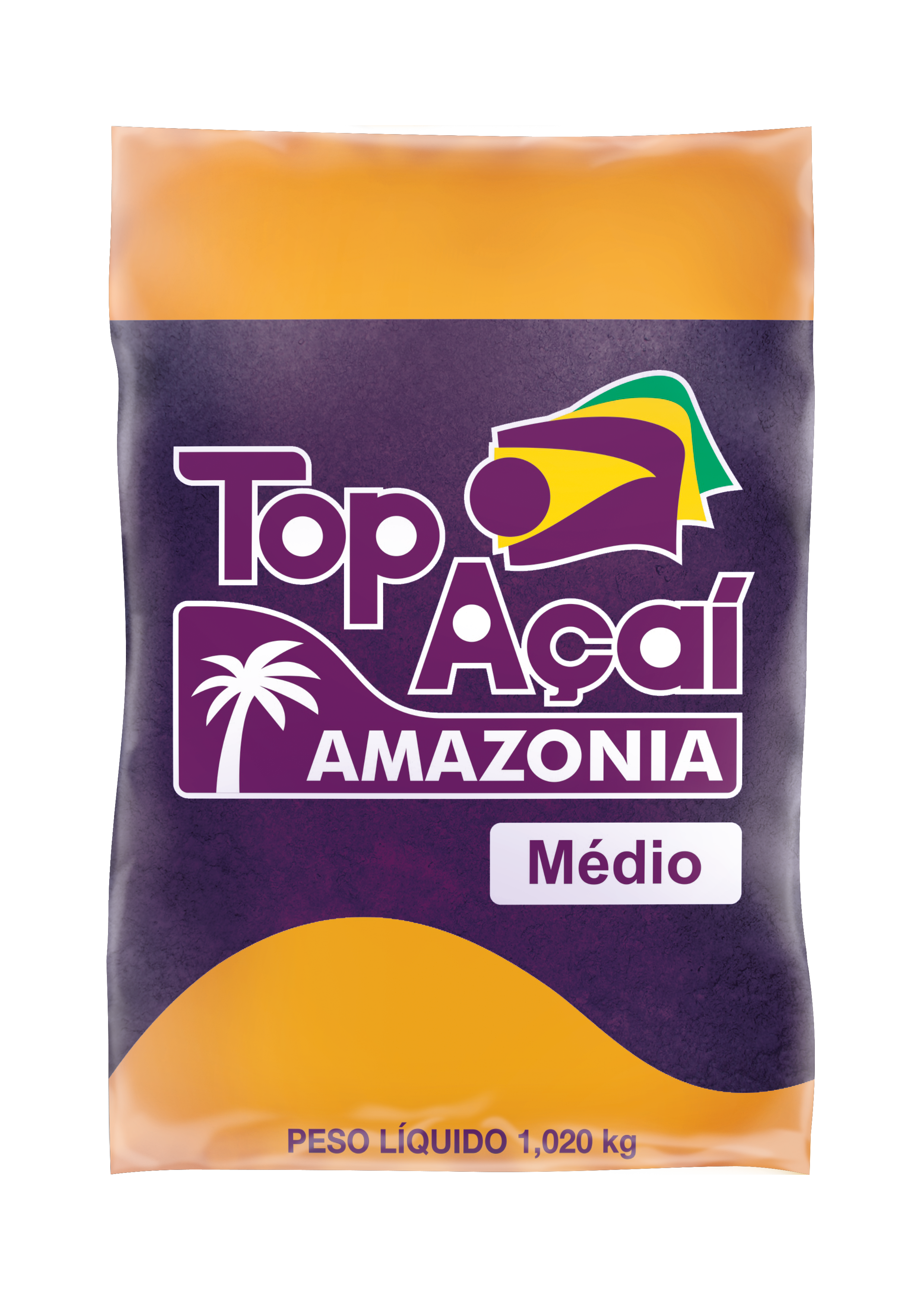 Polpa de açaí medio