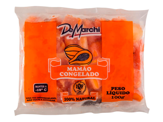 IQF Frutas Mamão