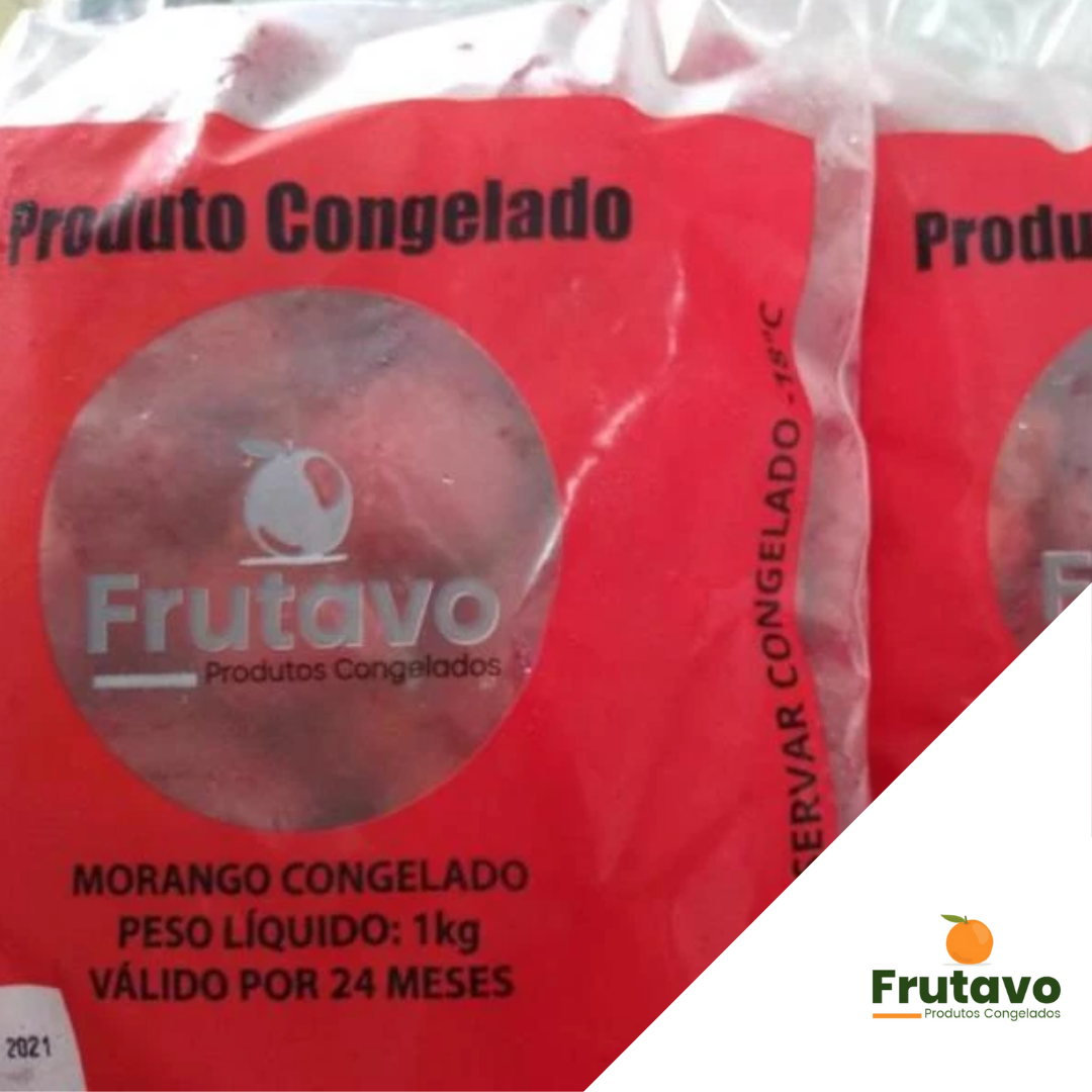 Morango Congelado frutavo