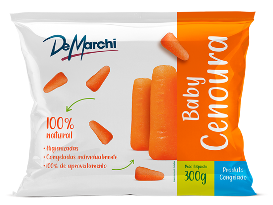 Cenoura Baby Congelado