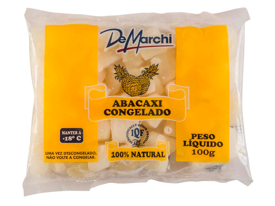 IQF Abacaxi Congeladas