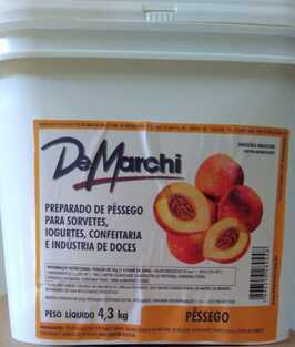 Preparado de pessego